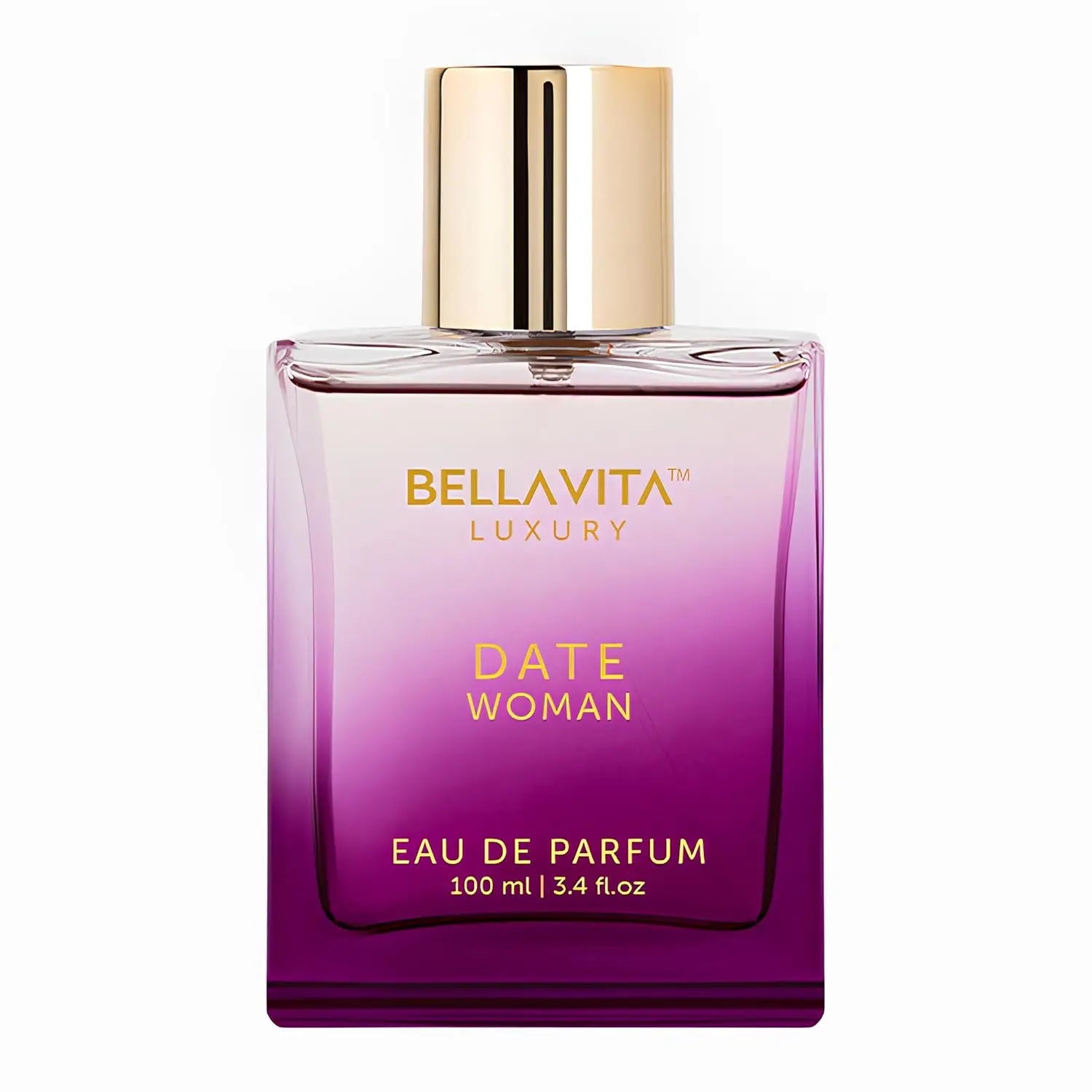 BellaVita Honey Oud EDP - 3.4oz/100ml Intense All-Day Wear Warm Amber & Sweet Vanilla Perfume - Long-Lasting Gift for Her